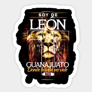 Soy de Leon Guanajuato Sticker